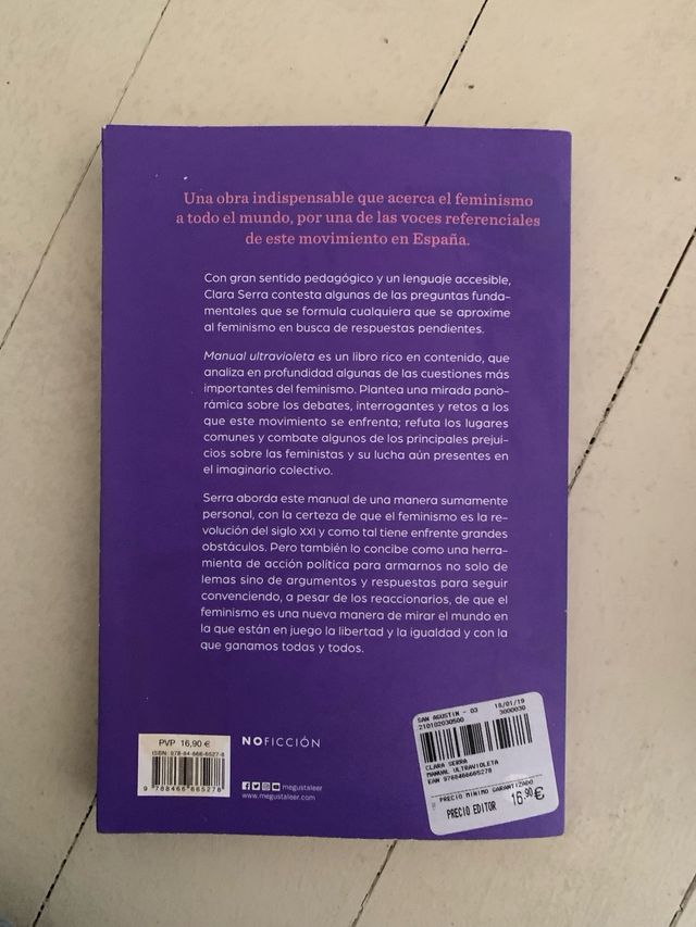 Manual ultravioleta feminismo para mirar el mundo