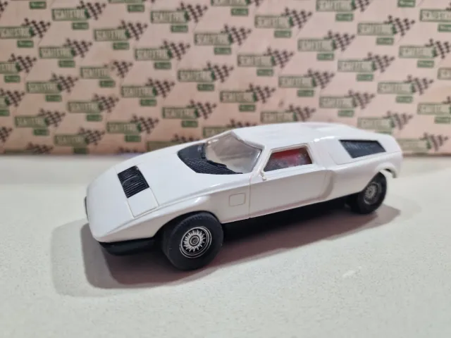 Coche Exin Scalextric Blanco
