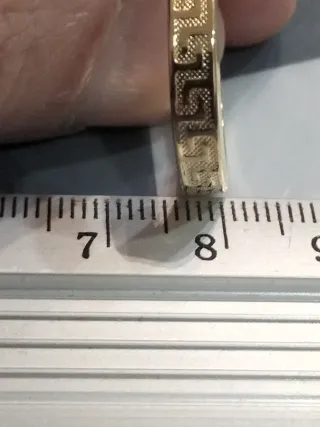 Pendientes de aro unisex de oro nuevos