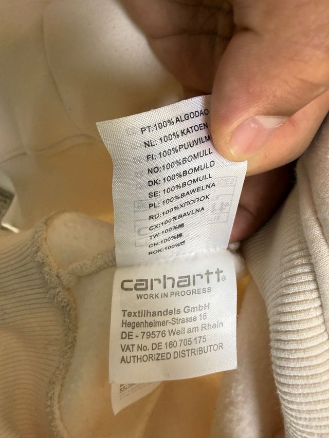 Felpa Carhartt Beige