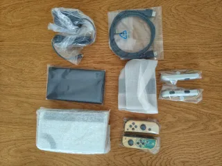 Nintendo Switch OLED Edición Zelda Dorada