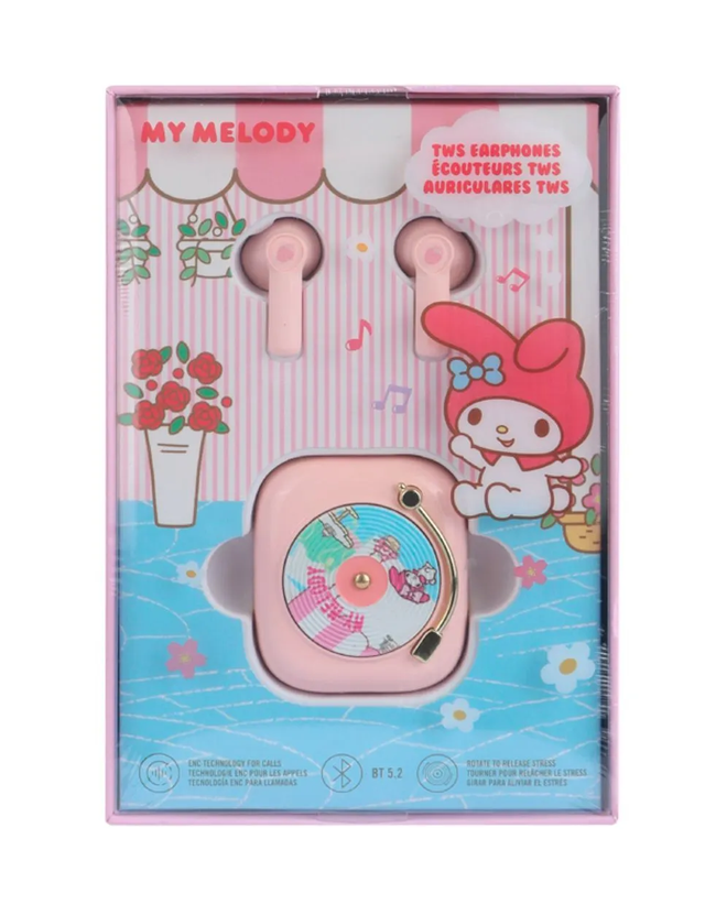 Auricolari TWS My Melody Sanrio Miniso nuovi