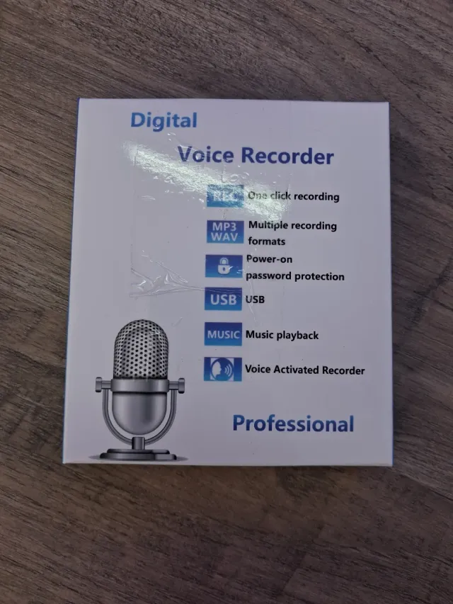 Grabadora de Voz Digital Profesional