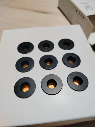 Kpslucerna Lámparas empotrables Decoración 9 ud