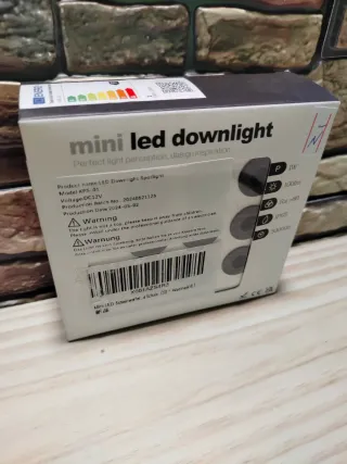 Kpslucerna Lámparas empotrables Decoración 9 ud