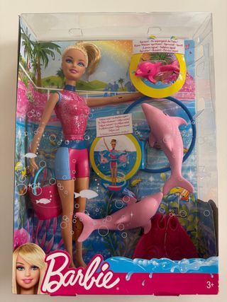 Barbie Entrenadora de Delfines X8380 - Nueva