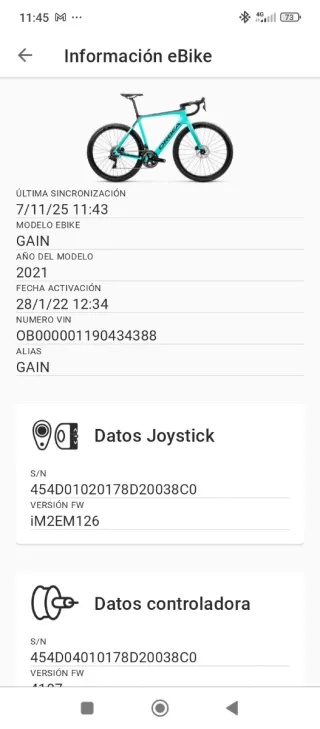 Ebike Carretera Orbea Gain Eléctrica.