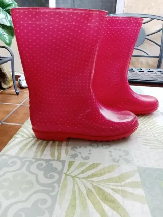 Botas de agua niña Talla 32