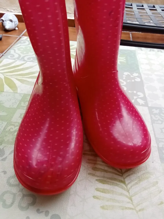 Botas de agua niña Talla 32
