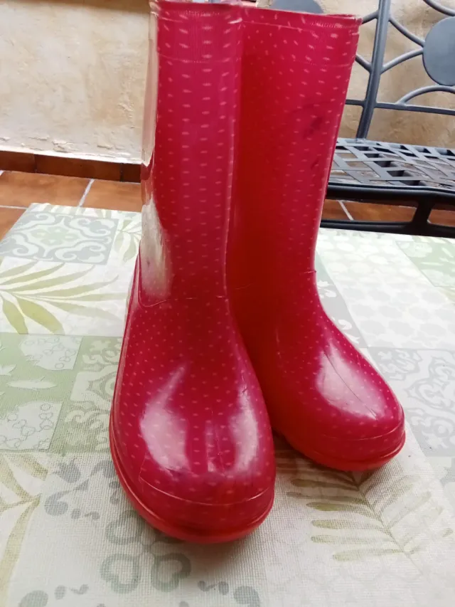 Botas de agua niña Talla 32