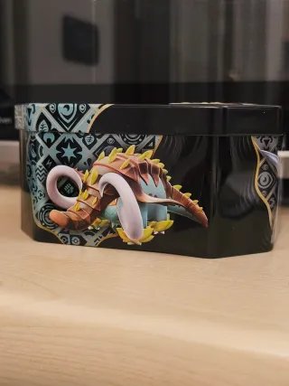 Carta Pokémon Grandizanne EX Full Art + Tin