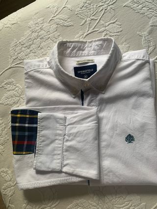 Camisa Springfield Talla M Cuadros