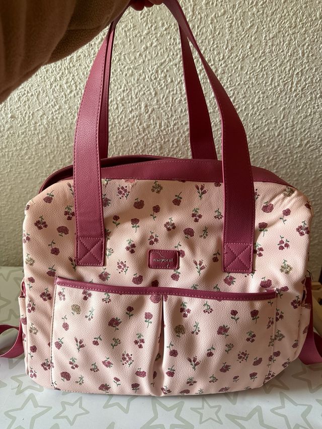Bolso cambiador Mayoral flores niña