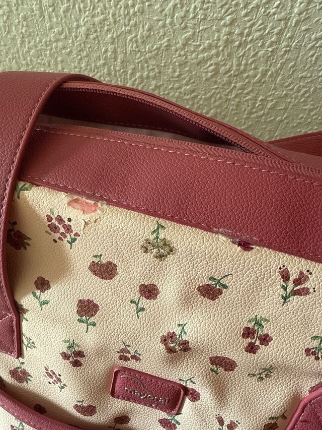 Bolso cambiador Mayoral flores niña