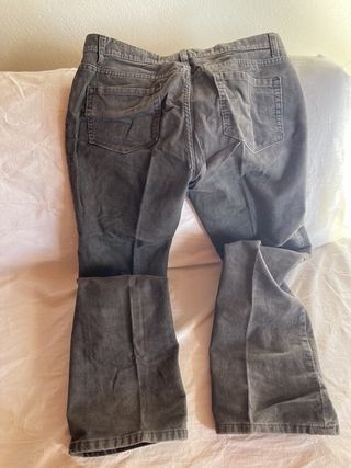 Pantalón pana GAP acampanado gris T M