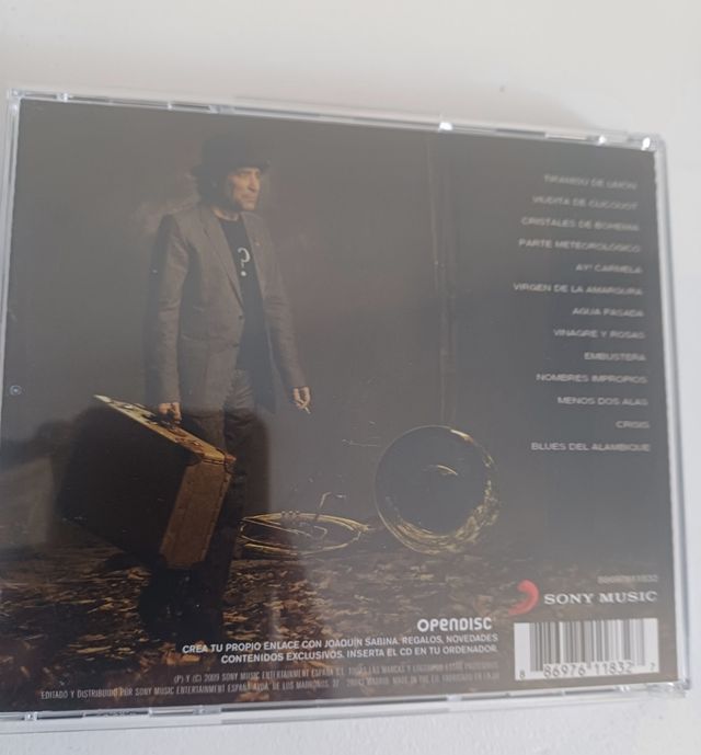 CD Original Joaquín Sabina - Vinagre y Rosas