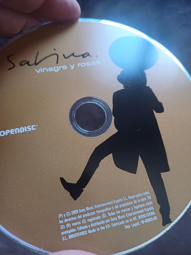 CD Original Joaquín Sabina - Vinagre y Rosas