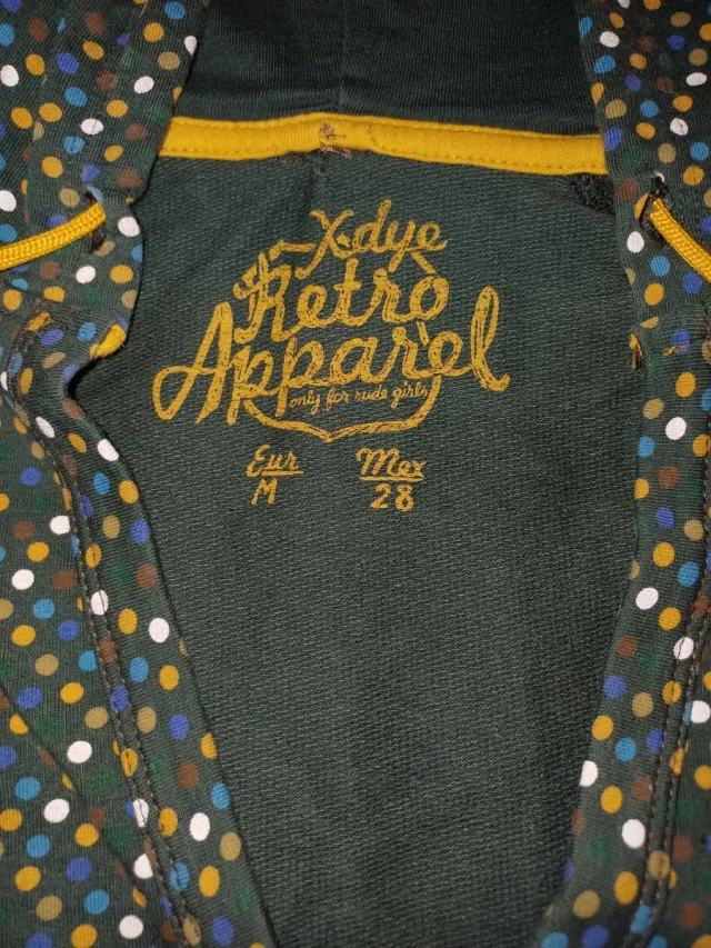 Sudadera con capucha Retro Apparel M