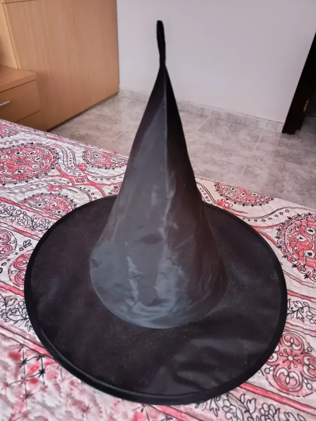 Sombrero de bruja para disfraz