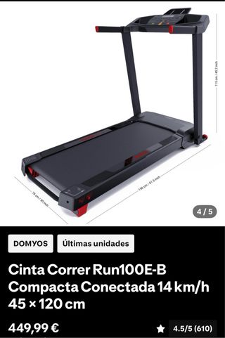 Cinta de correr DOMYOS POWERDECK poco uso