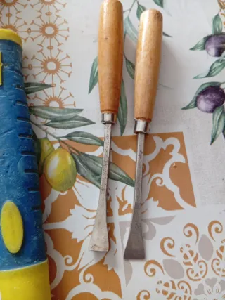 Formón 6mm y martillo