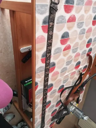 Cinturón de cuero con tachuelas