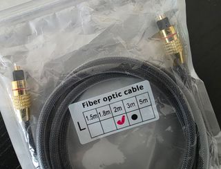 Cable Fibra Óptica Toslink