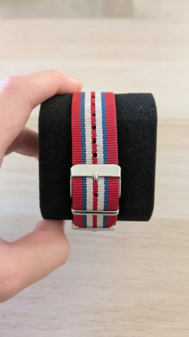 Reloj Calgary esfera azul