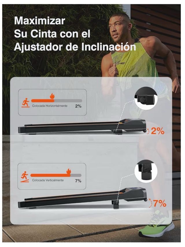 Cinta de Correr Eléctrica Plegable