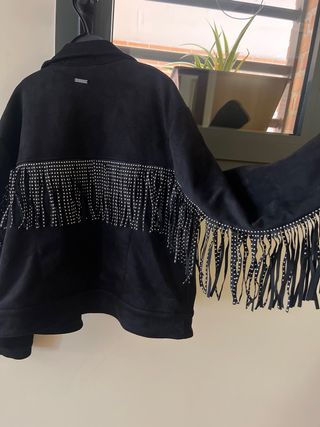 Cazadora ante negra BROWNIE