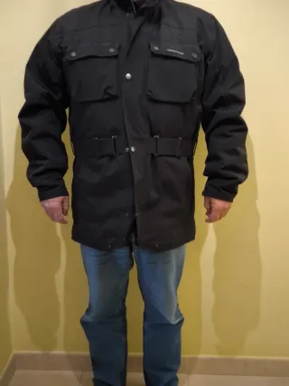 Chaqueta de moto negra 3xl