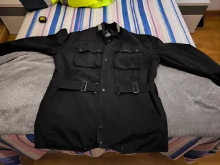 Chaqueta de moto negra 3xl