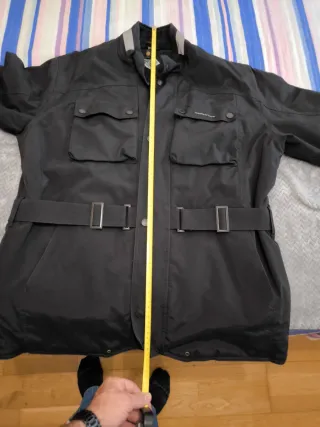 Chaqueta de moto negra 3xl
