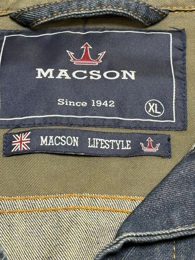 Bonita Chaqueta tejana MACSON hombre Talla L