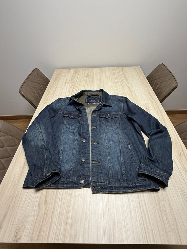 Bonita Chaqueta tejana MACSON hombre Talla L