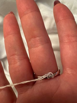 Anillo Platino 950 Zafiro Rubí Esmeralda