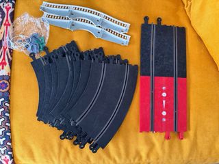 Scalextric Exin GT 20 -Jaguars C-34 + acc. Año1971