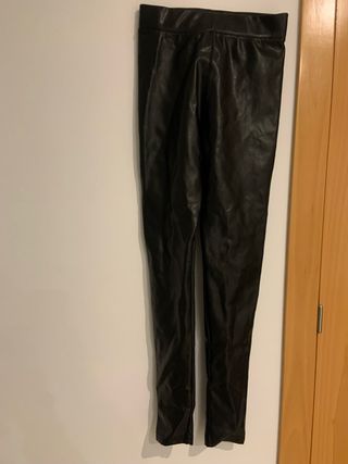 Mallas efecto piel negras