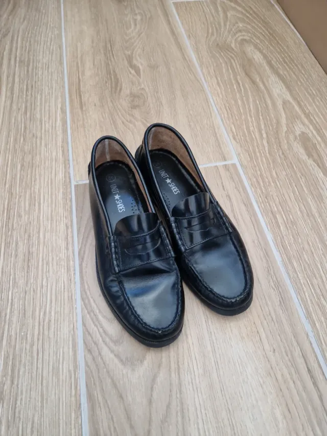 Mocasines negros talla 38