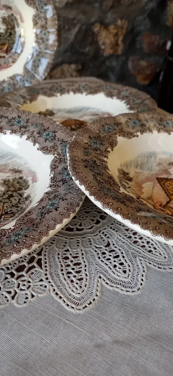 Platos vajilla La Cartuja de Sevilla