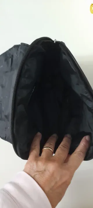 Piquadro Borsello da toilette blu e nero