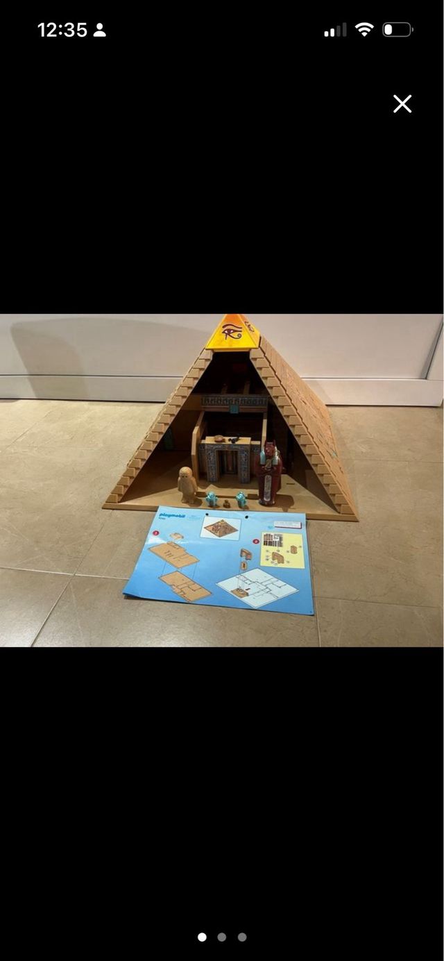 Lote Playmobil Pirámide Egipcia