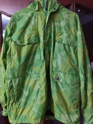 Chaqueta DC Snow Verde Camuflaje