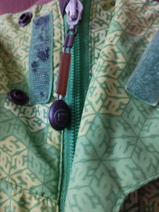 Chaqueta DC Snow Verde Camuflaje