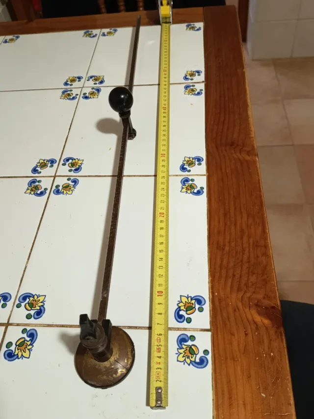 Compás cortacristales antiguo