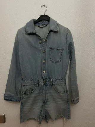 Mono vaquero corto mujer