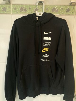 Sudadera Nike Negra con Logo