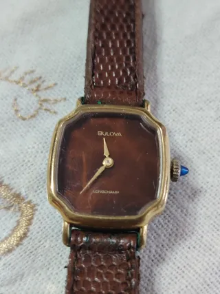 Reloj Bulova vintage cuerda manual mujer