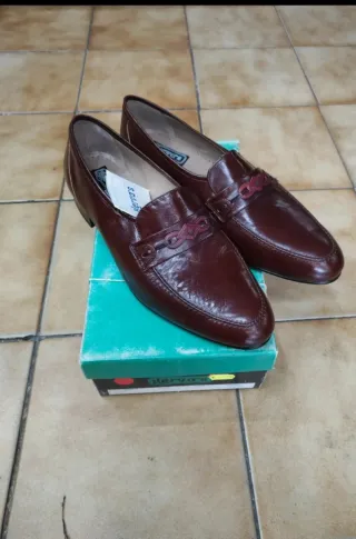 Zapatos Herva's Piel Marrón Talla 44