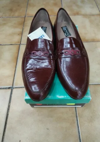 Zapatos Herva's Piel Marrón Talla 44